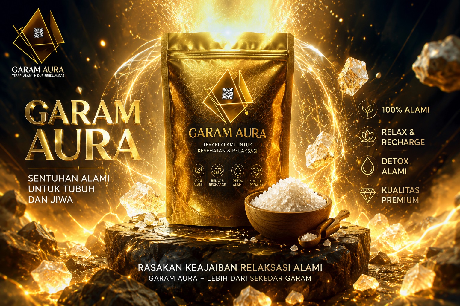 Garam Aura Himalaya - Produk Asli